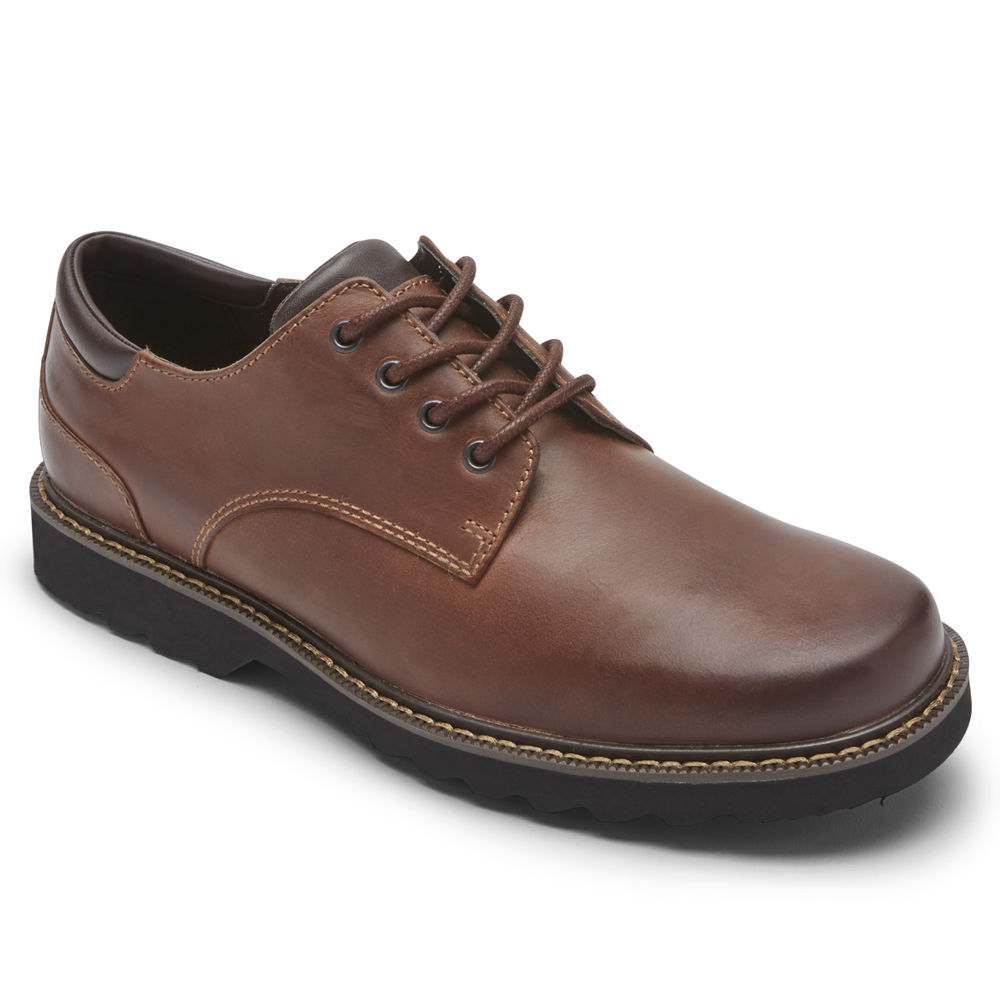 Oxfords Rockport Homem Marrom - Northfield Waterproof - 30198EHAT